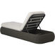 Barcelona Grey / Palazzo Cream Outdoor Lounger